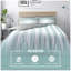 Striped Polycotton Duvet Cover Set with Matching Pillowcases - Single, Double, King - Soft, Breathable, Machine Washable Bedding-1093432999