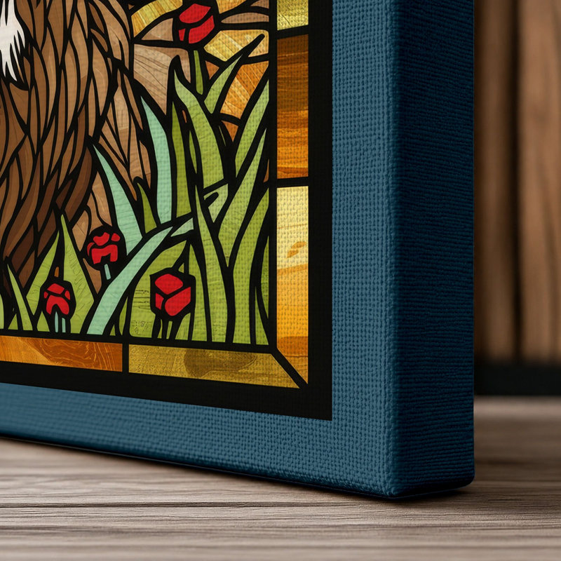 Print, 36x24 - 91.4 x 61.0 cm, Teal Border