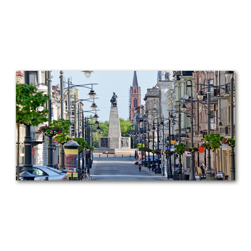 Lodz Poland - Wrapped Canvas Print, Canvas, 70cm H x 140cm W