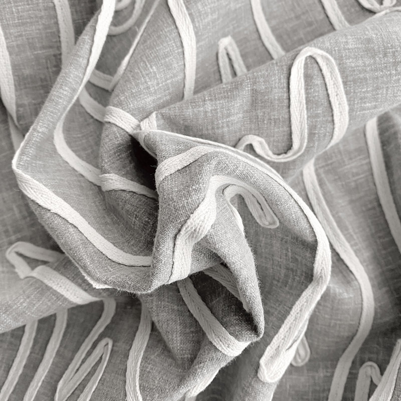 Clearview Meander Stone Fabric