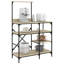Baker's Rack 90X40x132 Cm Engineered Wood And Metal-1987478035