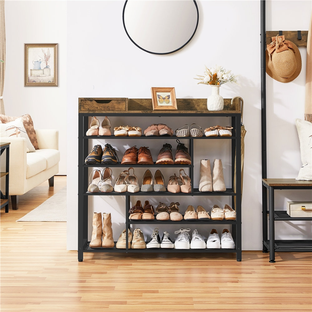 17 Stories 24 Pair Shoe Rack & Reviews | Wayfair