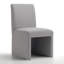 Chaise de salle à manger rembourrée-1131758329