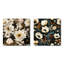 Savoy - Ensemble de 2 collages floraux carrés-101855969-101855963