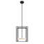 Luminaire de style lanterne de ferme rustique à 4 lumières à intensité réglable