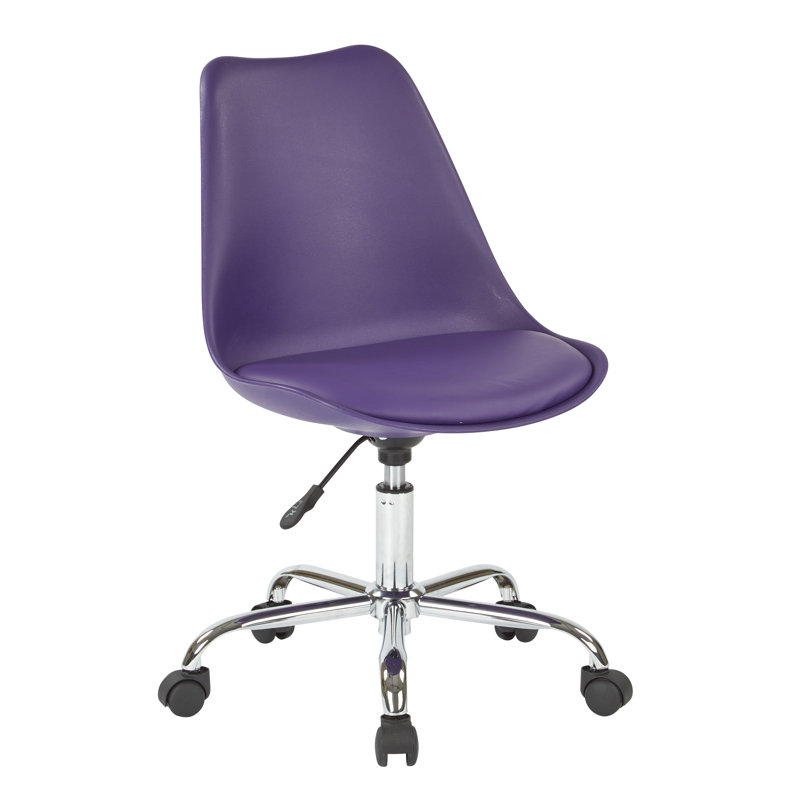 Chaise de travail Emerson, Mauve