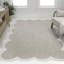 Tapis d'intérieur / extérieur festonné deux tons beige / crème Manado Classic Cottage-1355782617