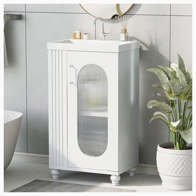 Meuble-lavabo simple avec plateau 20,00 Dhannu
