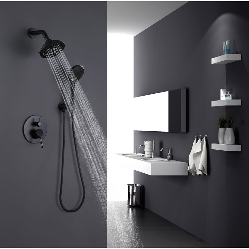 Complete Shower System with Rough in-Valve