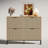 32 Pair Shoe Storage Cabinet, with 4 Drawers and Adjustable Shelves,Freestanding Organizer for Dorms & Entryways, Easy Assembly