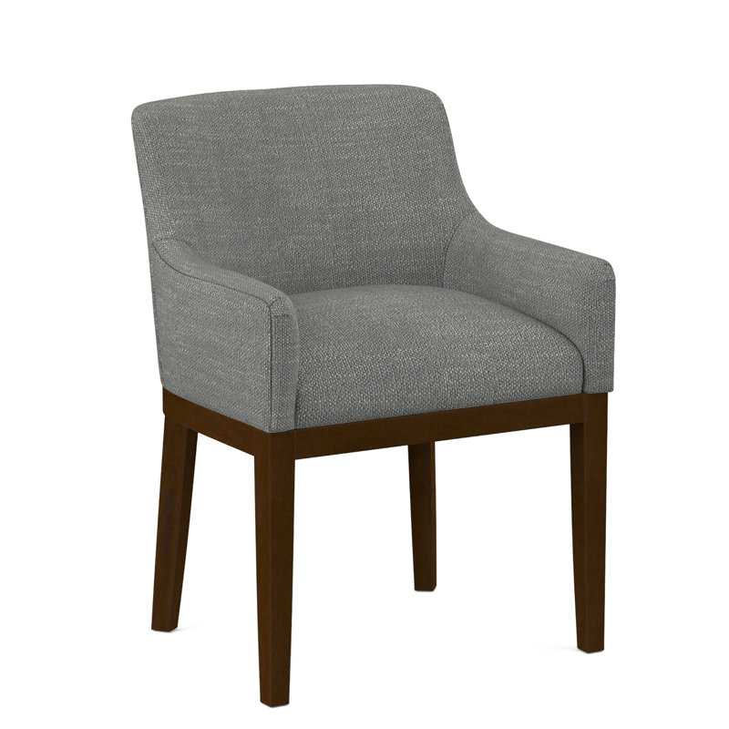 Upholstered Arm Chair, 61618-88, Pecan