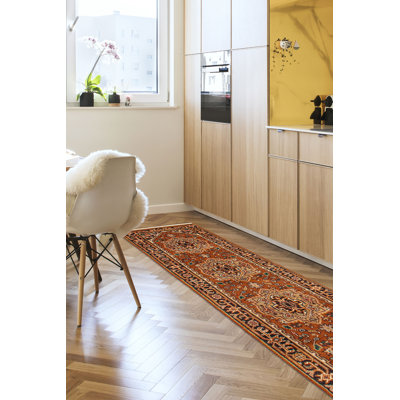 Tapis cuivre Serapi Heritage 2 pi 6 po x 11 pi 11 po