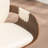 Braiden Swivel Faux Leather Dining Chair-610463323
