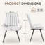 43.7cm H Full Back Side Chair-342036964