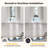 30'' 900 CFM Convertible Insert Range Hood with 4-Speed Button Control,Low Noise,Lights in Stainless Steel
