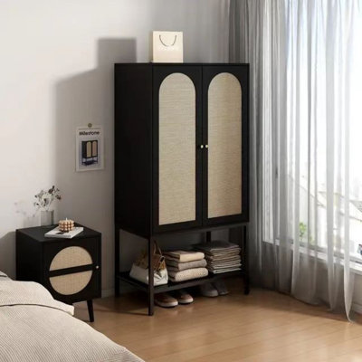 Modern Minimalist Double-door Wardrobe