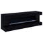 Meuble télé contemporain avec foyer et console audio Bluetooth intégré-311161802