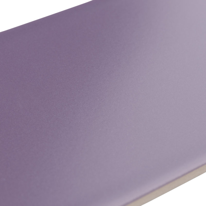 Projectos 3.88" x 7.75" Ceramic Subway Tile, Violet Purple