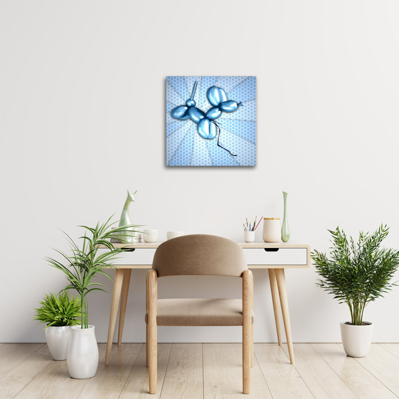 Décoration murale chien chien, H 12 po x l 12 po x P 0,2 po