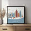 «Colorful Atlanta» par Michael Mullan, reproduction d'art-1818927915-1818927913