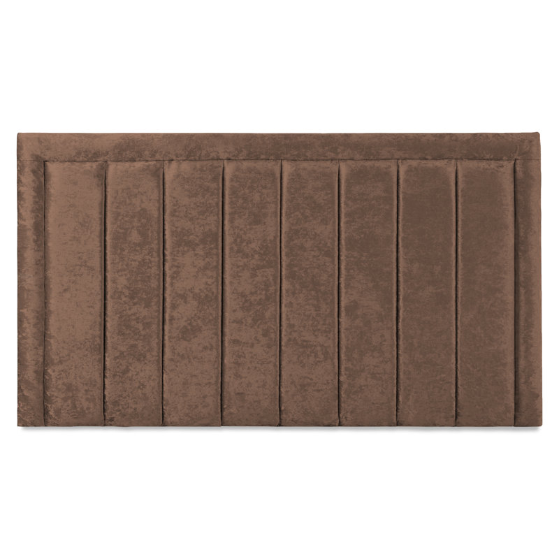 Francie Upholstered Headboard, Double (4'6), Brown