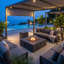 Square Propane Outdoor Fireplace