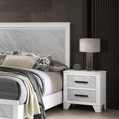 Table de chevet noire 1pc