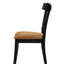 Chaise d'appoint en cuir Hillary Aire (ensemble de 2)
