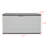 Outdoor 45.7'' W Water Resistant Plastic Lockable Deck Box-73819351