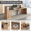 Bureau de réception élégant et moderne avec serrure numérique et gestion efficace des câbles pour les espaces professionnels-37538791-37538785