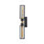 Elegant Wall Lamp with Iron Body, Black & Gold Finish, 19.7 inches Tall | Cap Diameter: 3.1 inches, Cap Height: 7.9 inches | 2 x E27 Socket (Max 40W) | Stylish Lighting for Hotels & Modern Interiors, IP20 Rated-1806764927