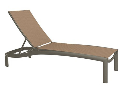 Kor Outdoor Chaise Lounge, Mia II, Graphite