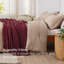 Lits dans un sac, ensemble de lit avec édredon, taies décoratives, coussin décoratif, couverture en chenille-110189454-110189455