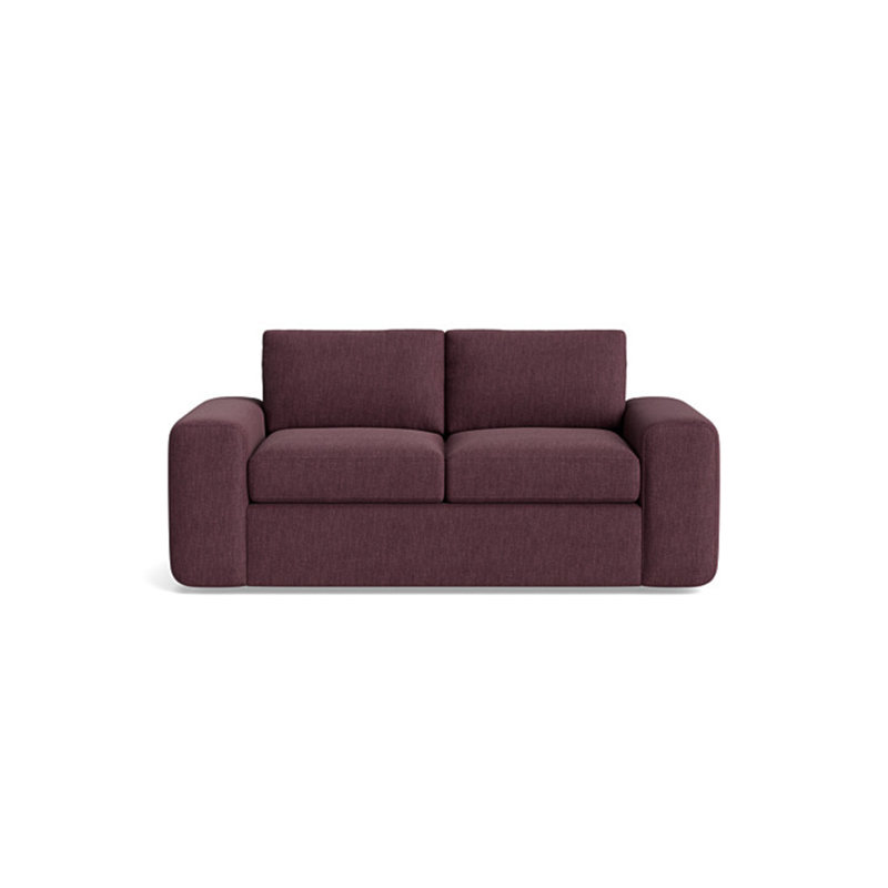 The OG Loveseat (70"), Performance Weave - Aubergine