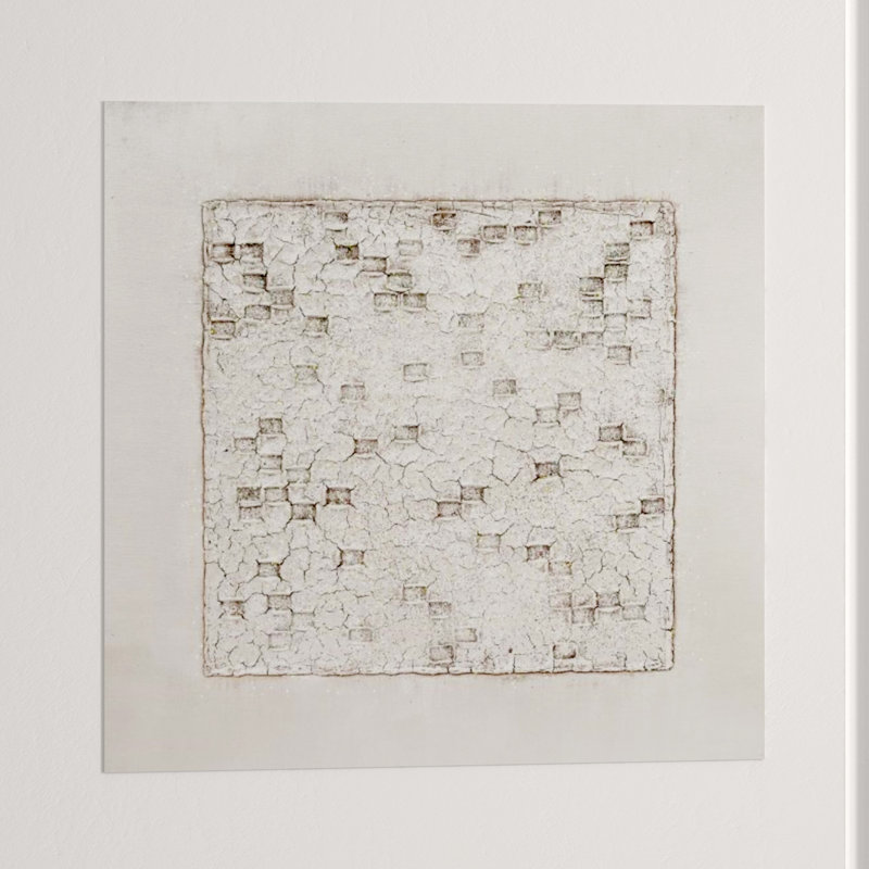 Beyond The Moment IV Glitter Print by Beverly Fuller, Hand Painting Glass Coat