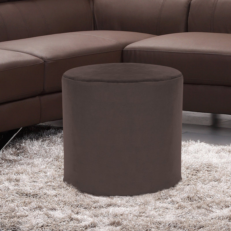 Repose-pieds 18 po 100% polyester, Velours performance Bella Bella