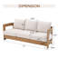 Canapé d'extérieur 77 "Frances Eucalyptus-1316892529