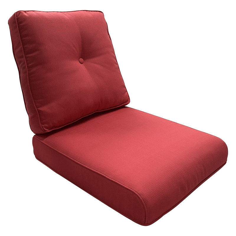 Coussin de siège / dossier d'extérieur Schutt, Rouge