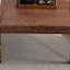 Table basse en bois massif de style minimaliste rétro