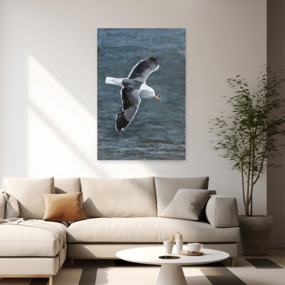 Soaring 1 Piece Wrapped Canvas Wall Art