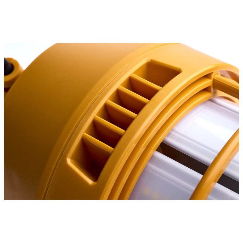 LED Temporary Work Light 5000K CCT 120 Volt, 9.74" H x 5.43" W x 5.43" D