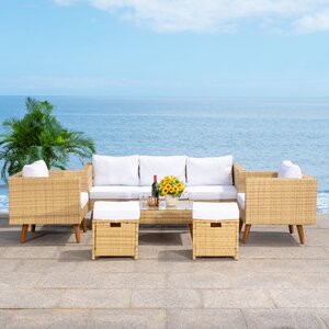 Chilton 6 Piece Sofa Seating Group with Cushions