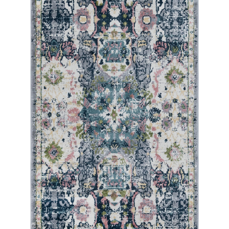 Oriental Indoor Rug, Rectangle 4'1" x 6'1"