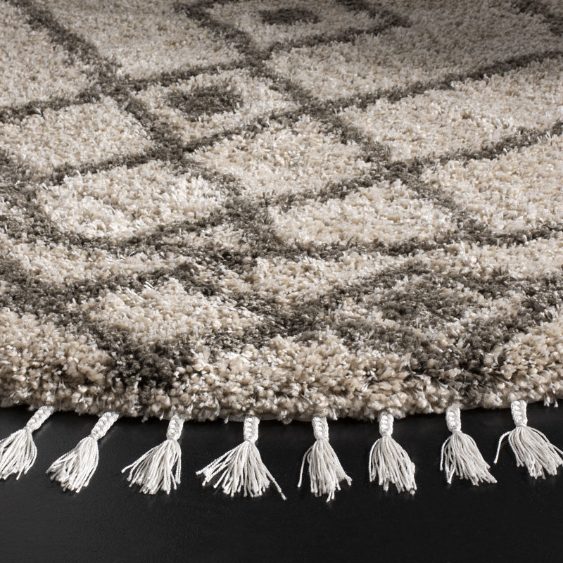 Tapis à performance géométrique Imraan, Carré 6 pi 7 po