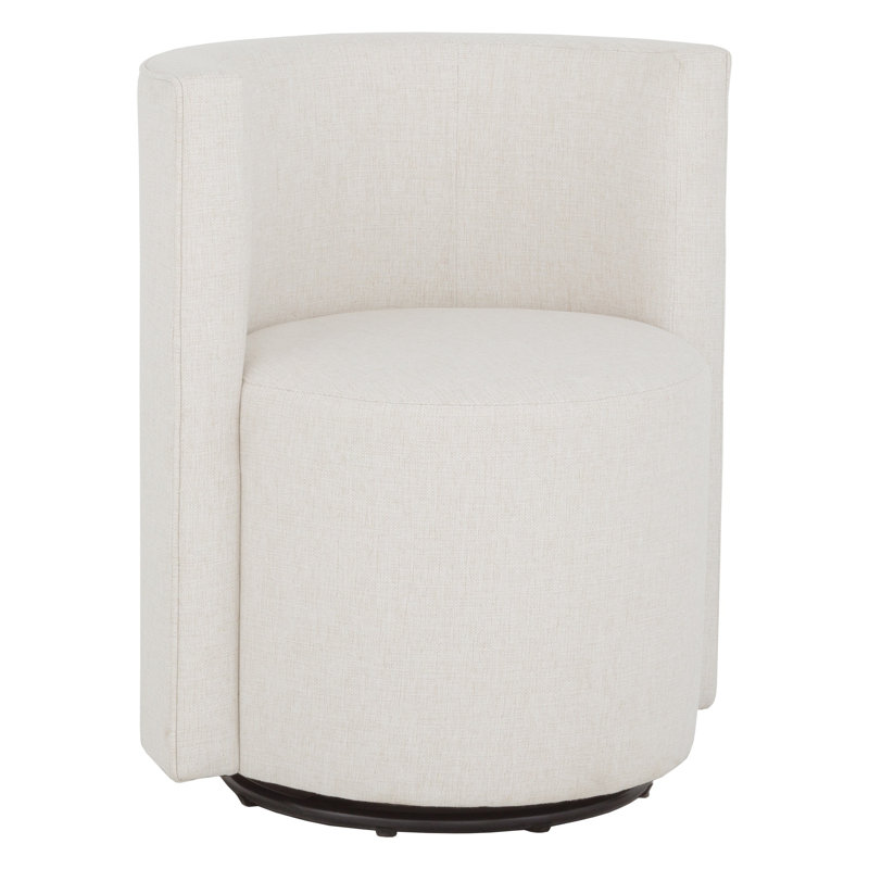 Justine Swivel Barrel Chair, Putty (3152 65)