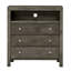 Commode média 3 tiroirs Burlington, gris-1272746932