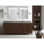 Sonoma X P 22 po Meuble-lavabo double en noyer foncé D-108212742