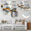 «Bold Minimalisme Cityscape Horizion I», impression d'art mural en métal-299227214