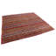Rumi Hand-Knotted Silk Area Rug in Red/Blue/Green