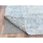 Tapis persan ivoire semi-antique vieilli 9 pi 6 po x 12 pi 6 po Kerman